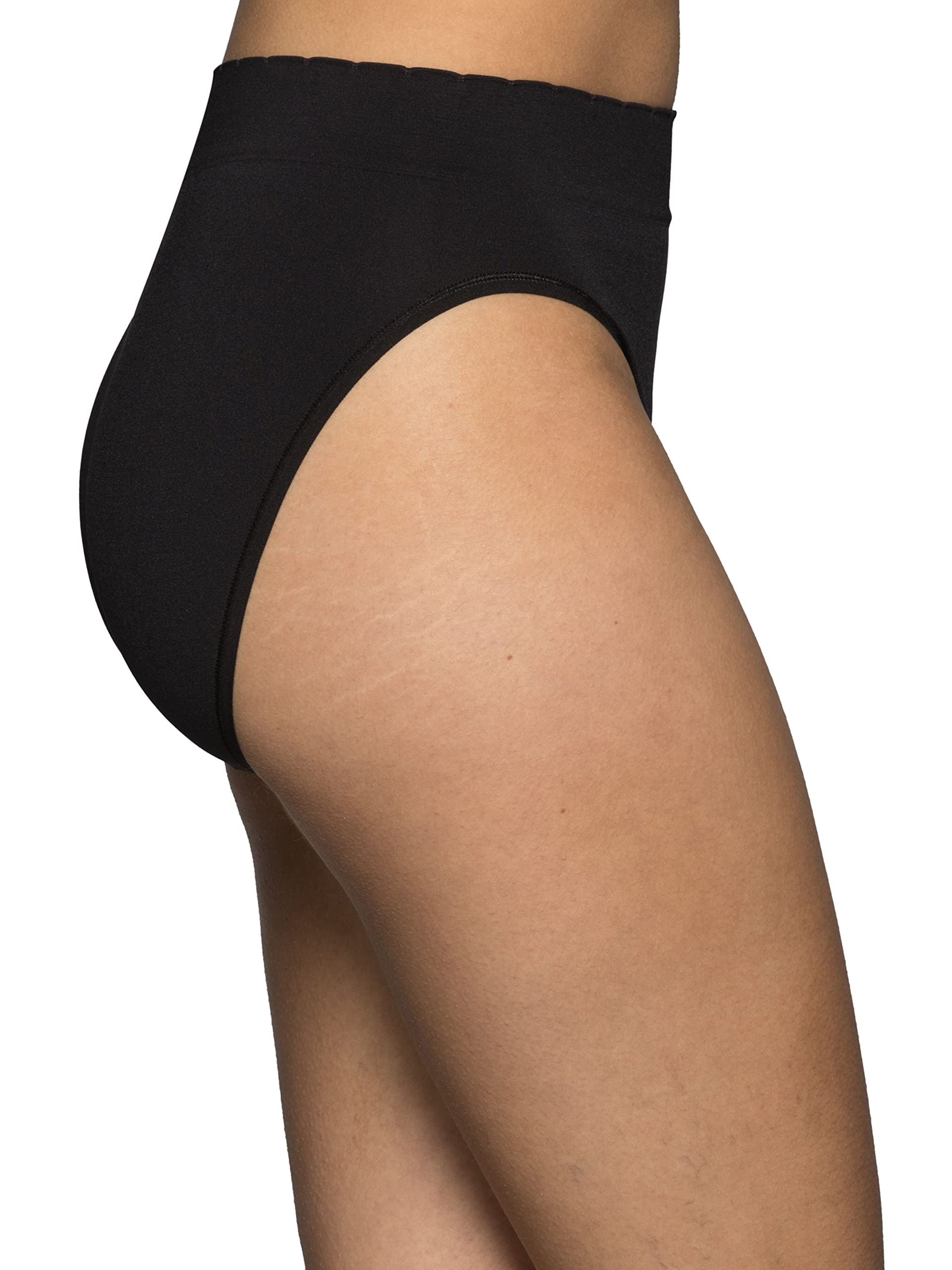 Vanity Fair Women's Seamless Underwear - Light Smoothing Comfort, No Pinch No Show Panties for Everyday Wear | Perfect for Work, Travel & Lounge