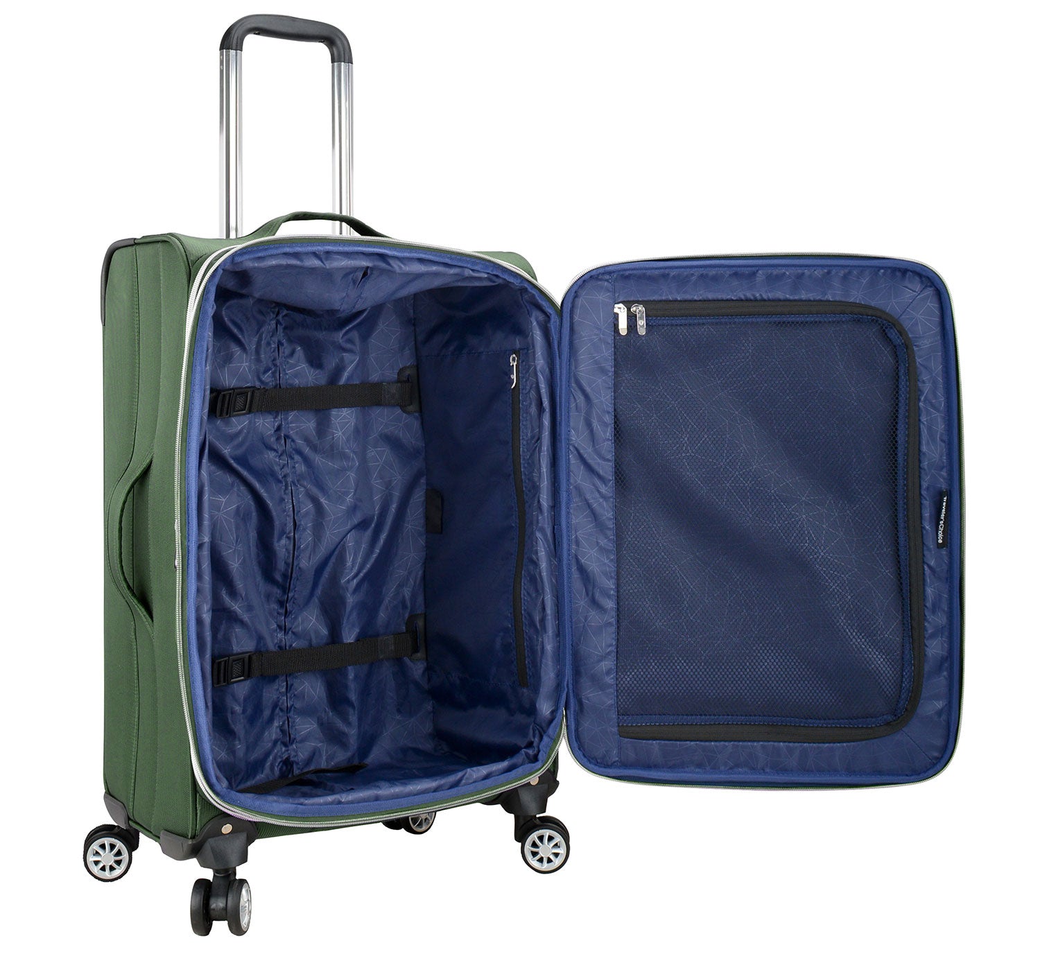 Lares 3-Piece Expandable Luggage Set with Spinner Wheels - Perfect for International Travel & Family Vacations