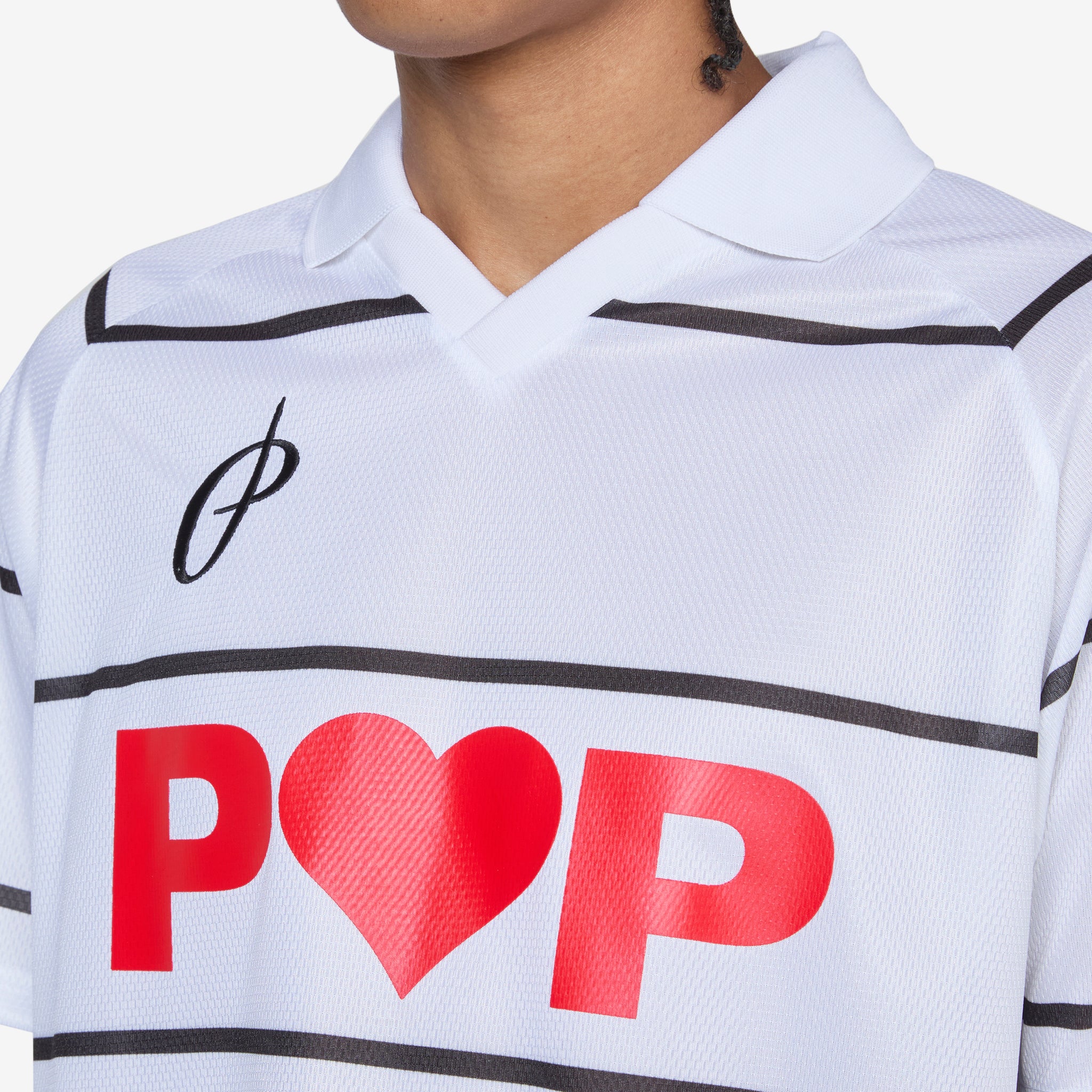 Men's Striped Sportif Shirt - White Casual Button Down Shirt for Golf, Tennis & Outdoor Activities | Breathable Comfort Fit Short Sleeve Top