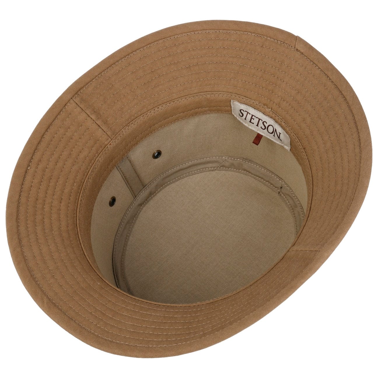 Stetson Men's Cotton Chino Twill Bucket Hat - Casual Sun Protection Outdoor Hat for Beach, Fishing & Summer Activities