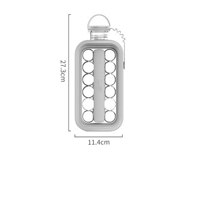 Portable Ice Ball Maker for Cocktails & Whiskey - Stainless Steel Ice Mold with Lid - Perfect for Home Bars, Parties & Gifts