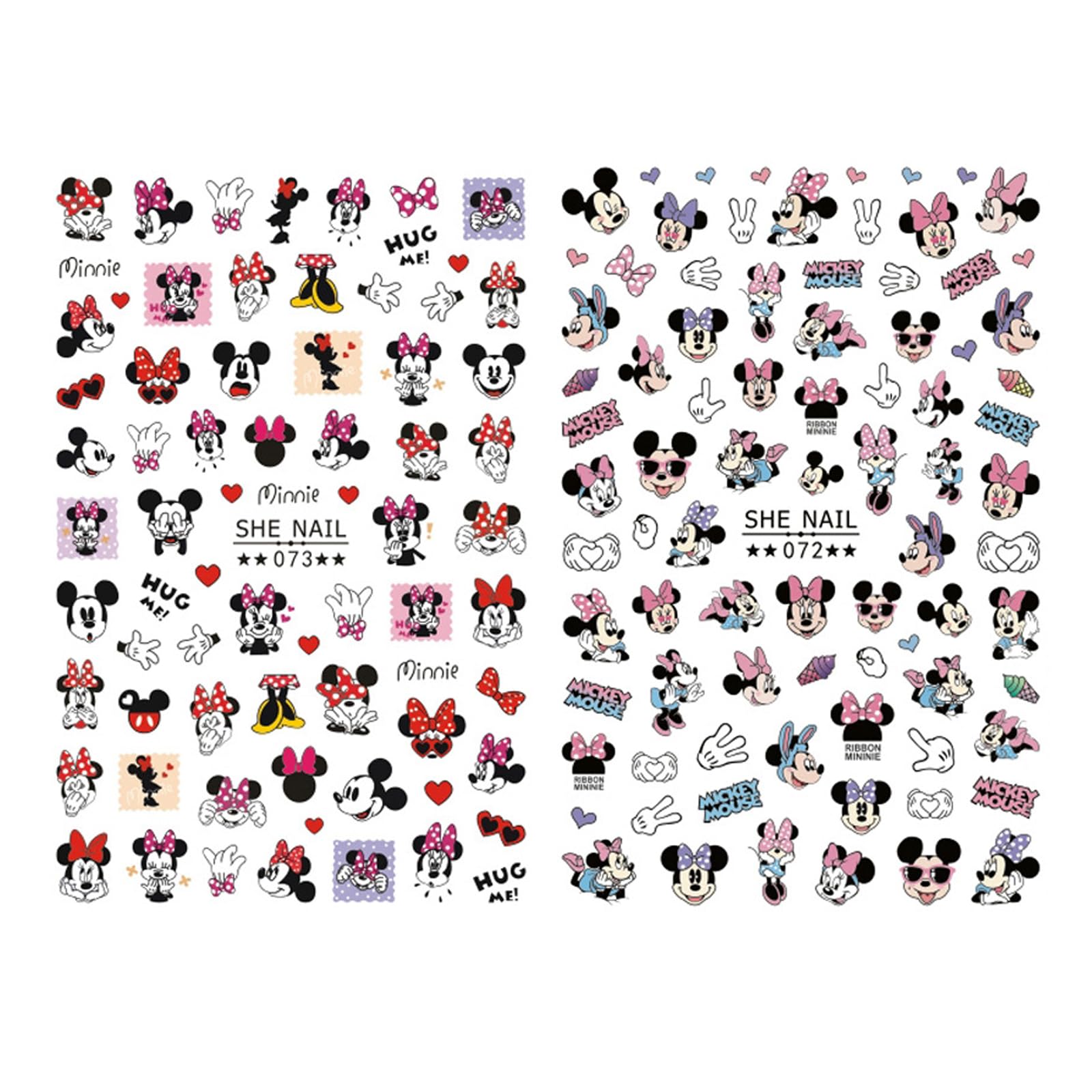 150+ DIY Cartoon Nail Stickers for Girls - Self-Adhesive Nail Art Decals, Cute Anime Nail Stickers for Kids & Teens (2 Sheets) - Perfect for Birthday Parties, Sleepovers & Fashion Nail Art