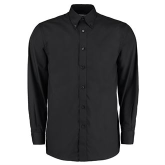Kustom Kit Work Force Long Sleeve Shirt - Durable Men's Workwear for Construction & Outdoor Jobs | Comfortable Professional Uniform Shirts