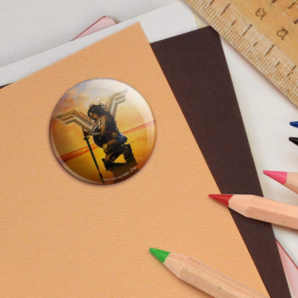 Wonder Woman Movie Poster Puffy Bubble Dome Stickers - DIY Scrapbooking & Crafting Supplies for Albums, Journals, and Card Making - Perfect for Superhero Fans and Craft Enthusiasts