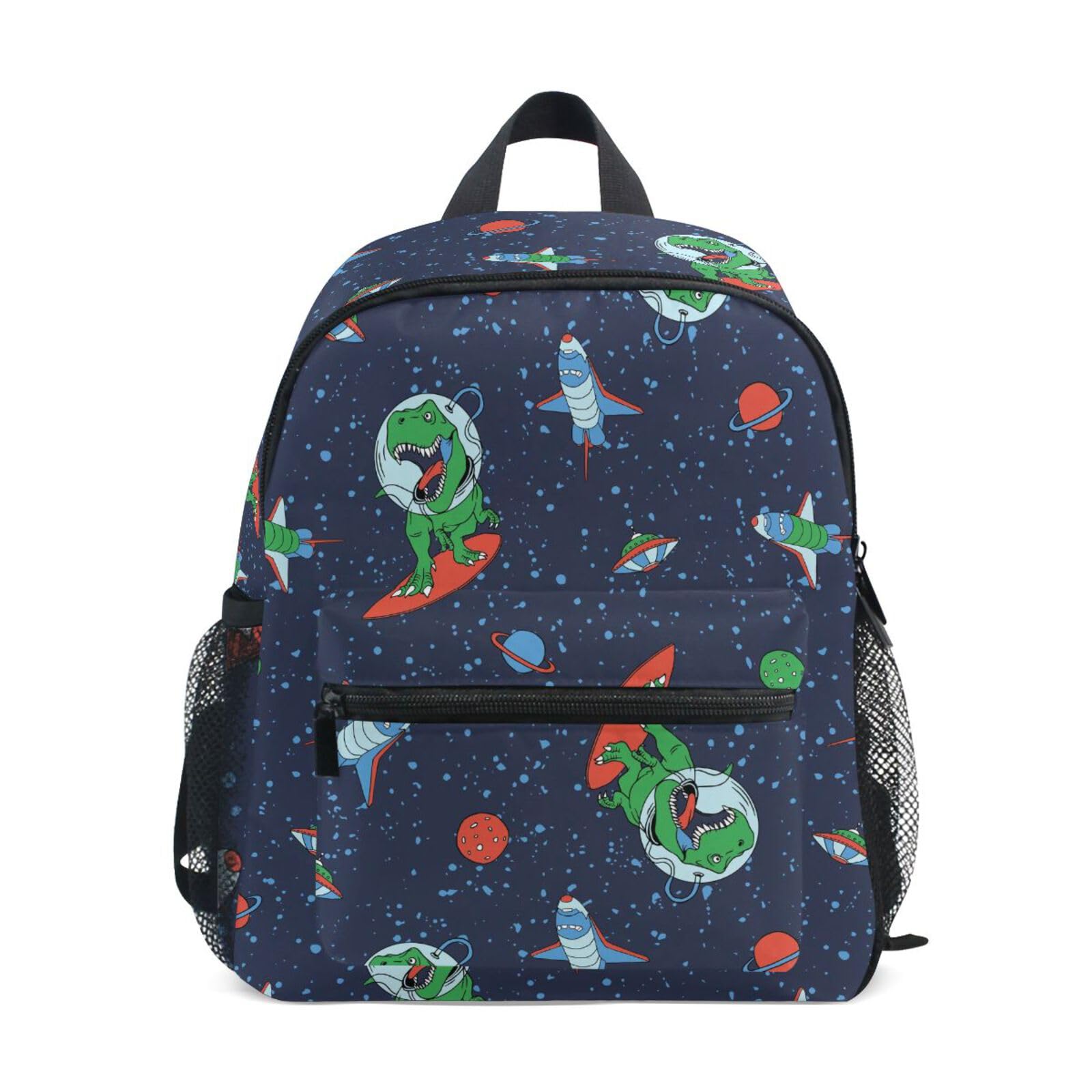 **Astronaut Dinosaur Kids Backpack - Lightweight Toddler Book Bag for Preschool, Kindergarten & Daycare - Durable Travel Backpack for Boys & Girls - Perfect for School, Outings & Adventure Play**