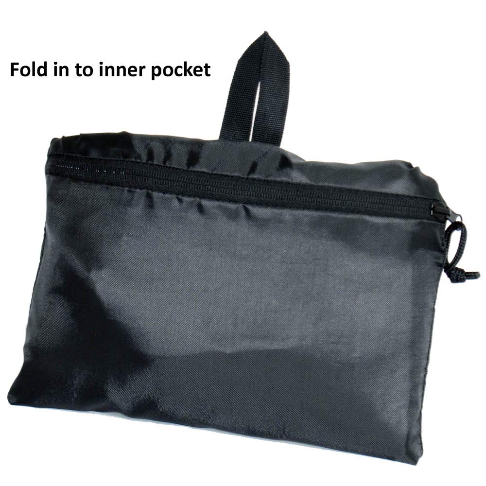 20-Inch Travel Duffel Bag - Lightweight & Durable Carry-On Duffel for Gym, Sports, Weekend Trips - Perfect for Air Travel, Camping & Workout Gear (Black)