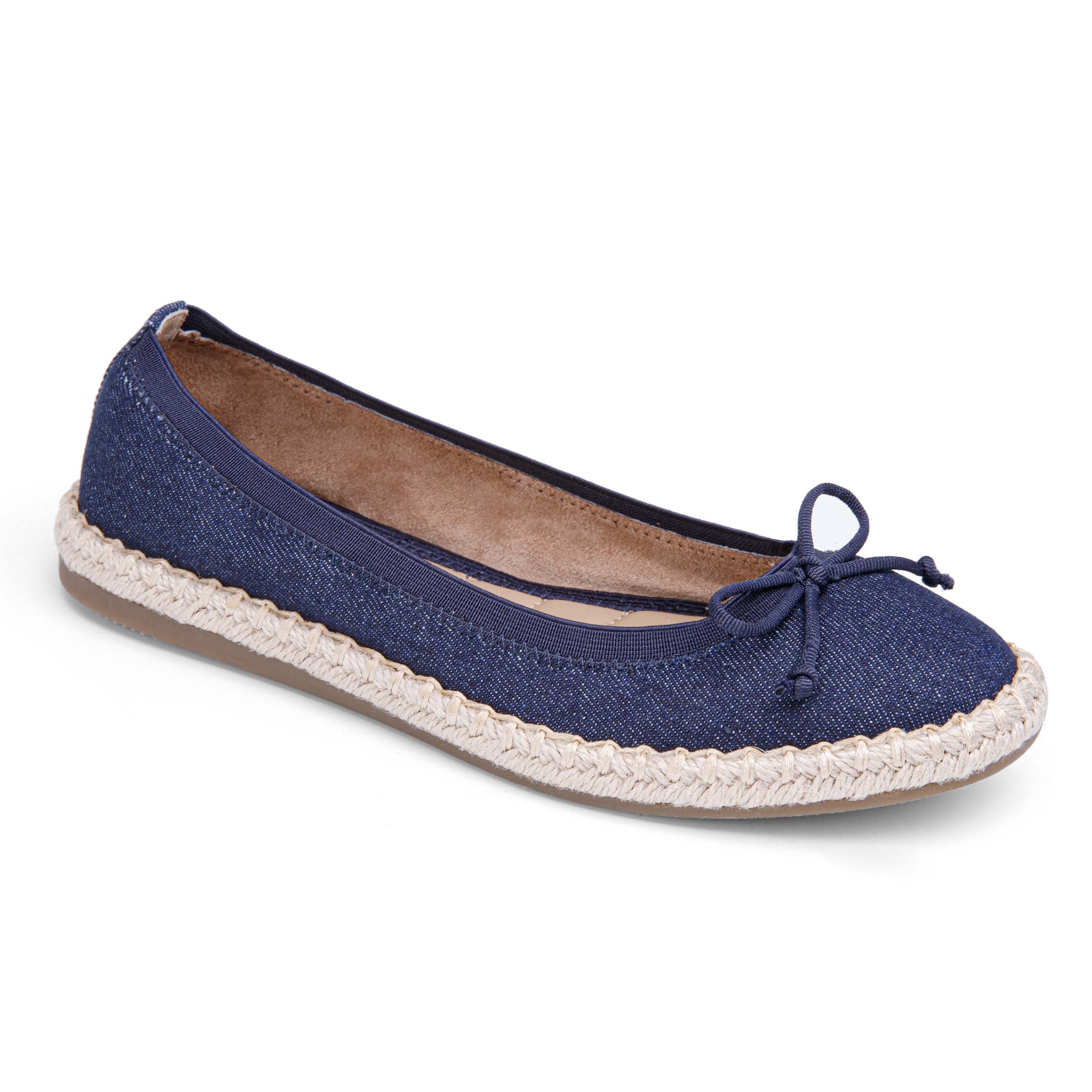 Kinsley Women's Espadrille Flats - Comfortable Casual Summer Shoes for Walking, Beach & Outfits