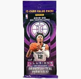 2019-20 Panini Illusions Basketball Cards Value Pack - NBA Trading Cards for Collectors & Fantasy Sports Fans - Perfect for Gifts, Investments, and Game Nights
