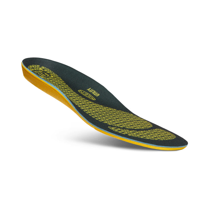 **Men's Utility K 20 Cushion Insole - Black | Comfortable & Supportive Shoe Inserts for Work Boots, Running & Daily Wear**