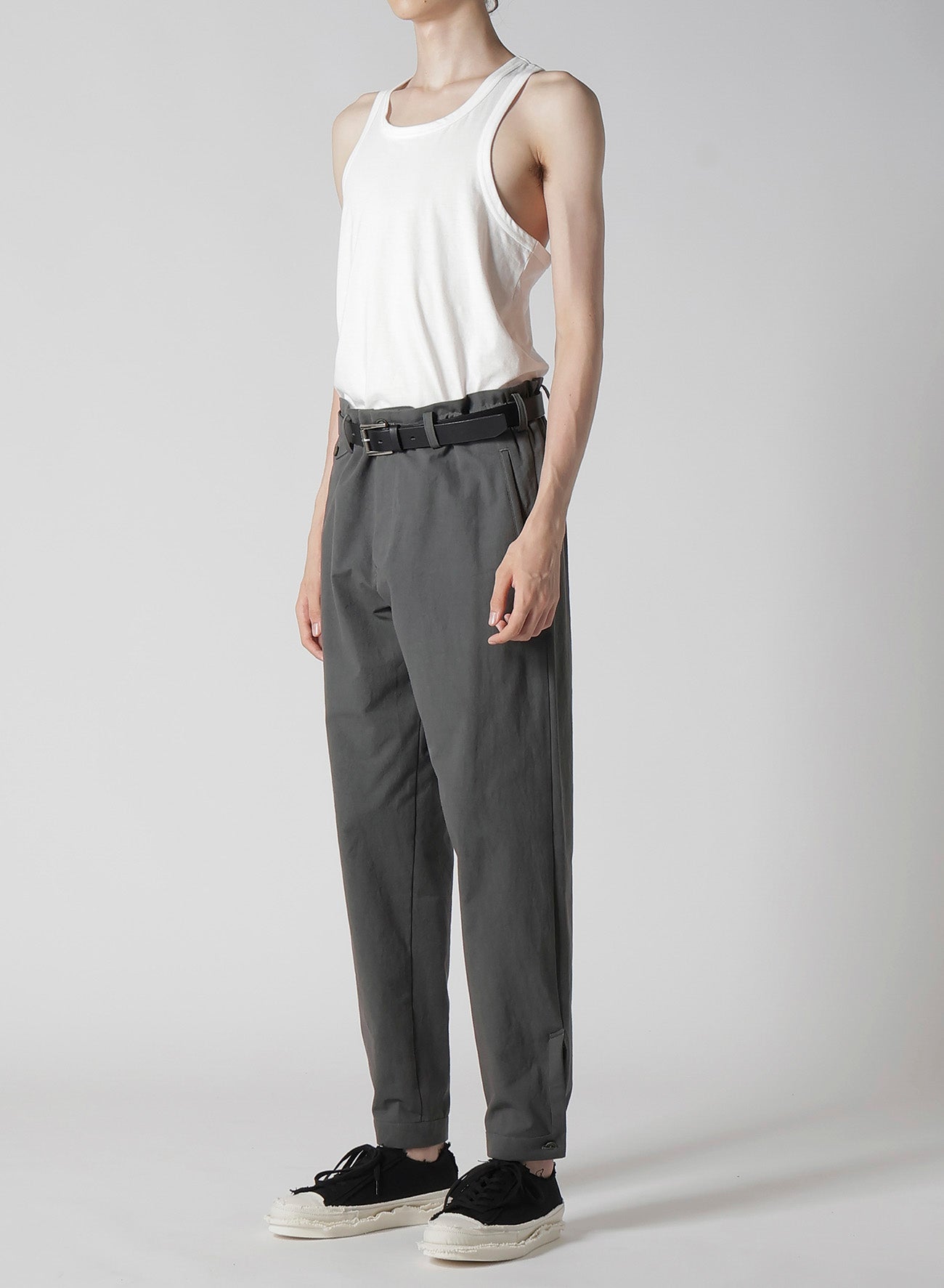 Stylish C/Poplin Paneled Hem Pants for Women - Comfortable & Trendy Casual Wear for Office, Outings & Everyday Use