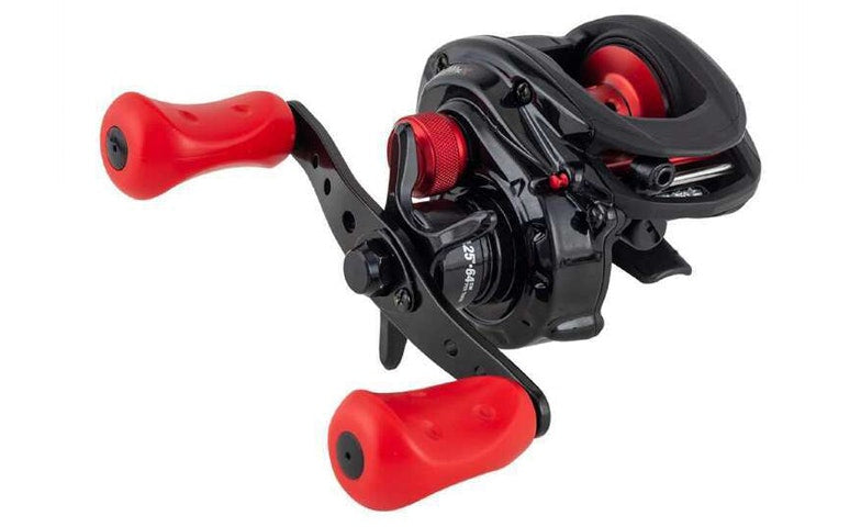 ABU GARCIA MAX 4 X Low Profile Baitcasting Fishing Reel - Perfect for Freshwater Bass Fishing & Saltwater Angling