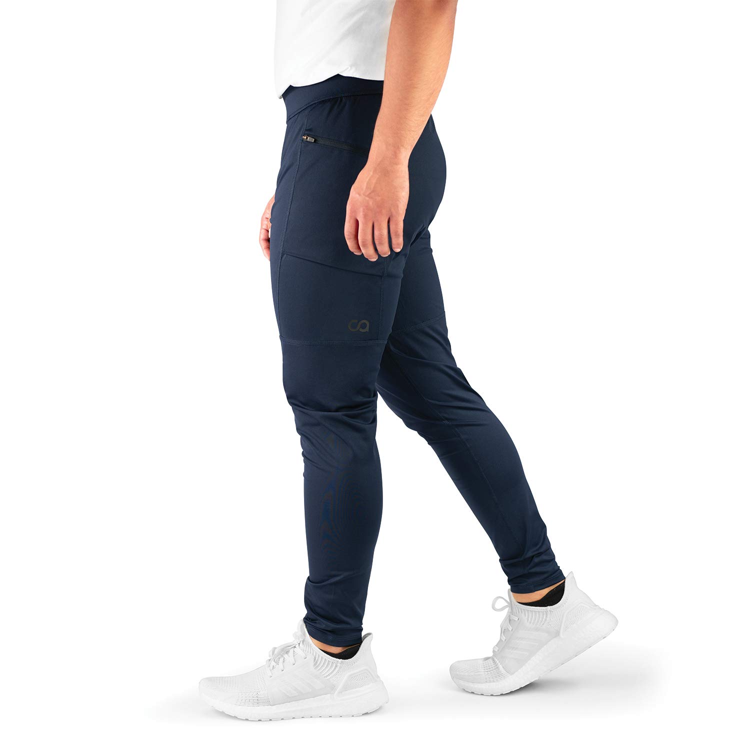 Men's Jogger Sweatpants with Zipper Pockets - Comfortable Athletic Pants for Running, Gym & Casual Wear