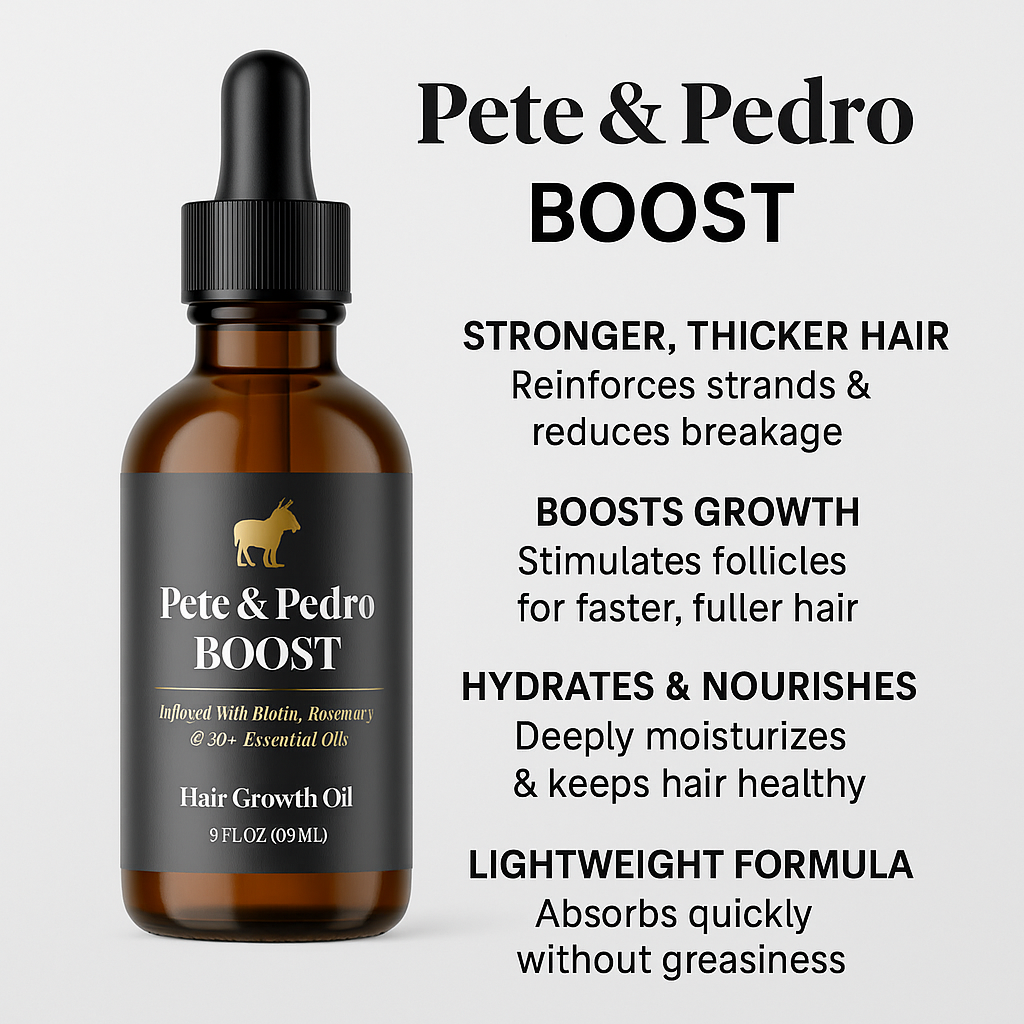Best Biotin & Rosemary Hair & Beard Growth Serum - Strengthening Treatment for Men & Women - Perfect for Daily Use & Thinning Hair Care