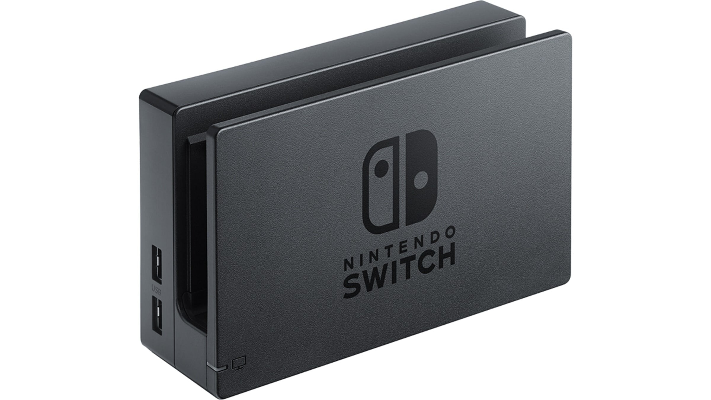 Original Nintendo Switch Dock - Black | Official Charging Station for Nintendo Switch & OLED Model | Perfect for Home Gaming & Travel