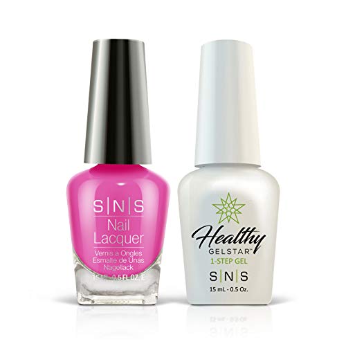 SNS Nails Duo Set - #393 Nail Polish & UV Gel Kit for Long-Lasting Manicures | Perfect for Home Use, Salons, and Professional Nail Artists