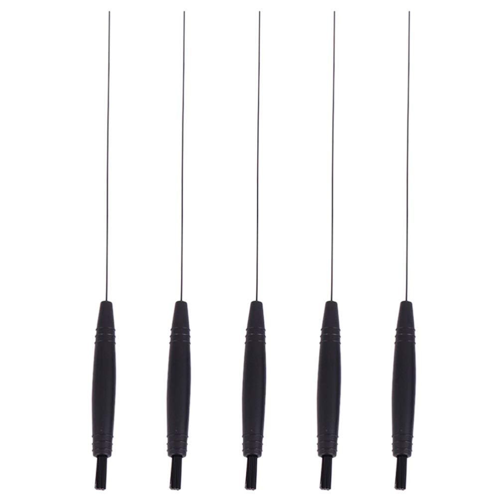 iplusmile 5-Piece Hearing Aid Cleaning Kit - Brush & Vent Cleaning Tools for Sound Tubes, Earpieces & Earmolds | Safe & Effective Maintenance for Hearing Amplifiers (Great for Daily Cleaning & Hygiene)