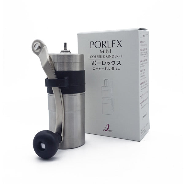 Porlex Mini II Hand Coffee Grinder - Compact Manual Burr Mill for Espresso, French Press, and Pour Over Brewing - Perfect for Home, Office, and Travel Use