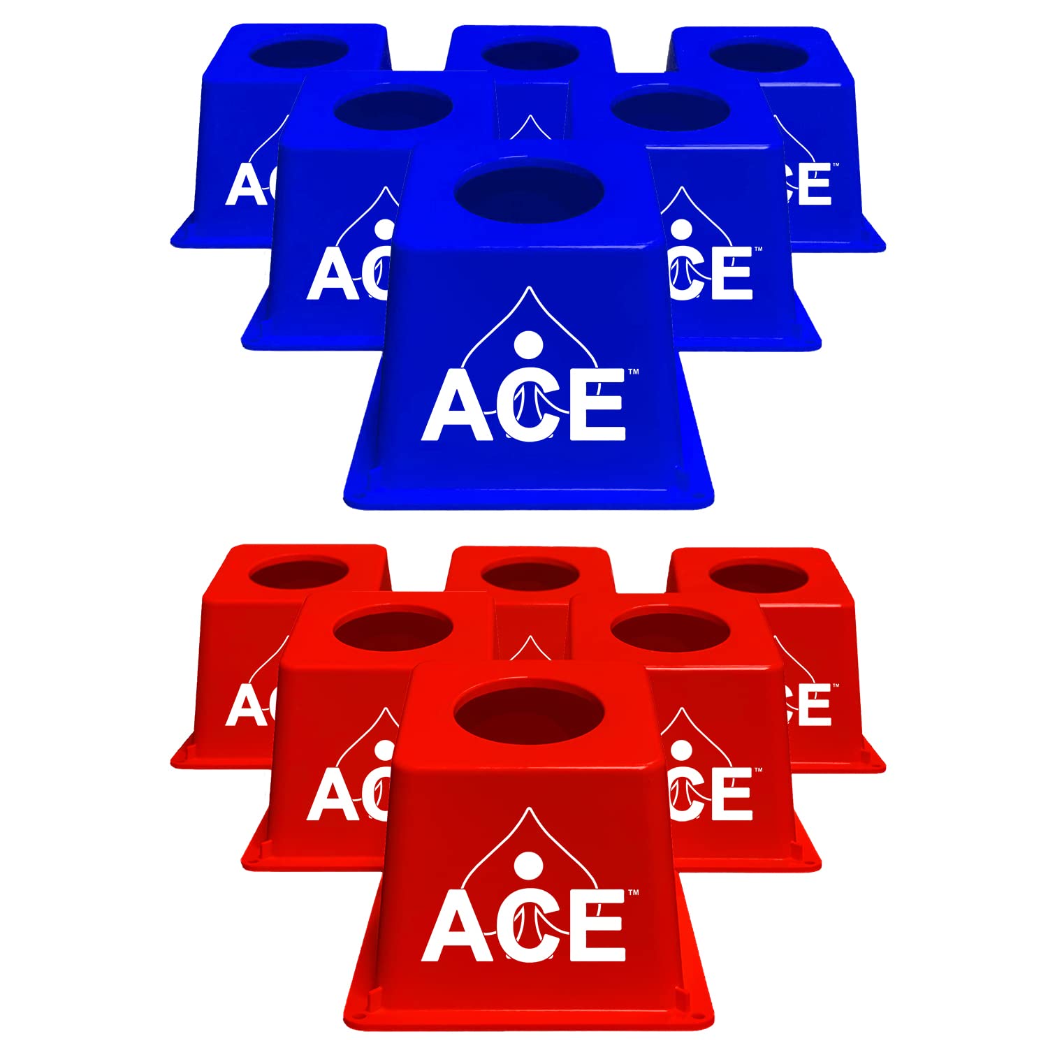 Premium Cornhole Airmail Box Bag Pong Game Set - 12 Durable Airmail Boxes - Ultimate Outdoor Tossing Game for Backyard Parties, Tailgating & Family Fun
