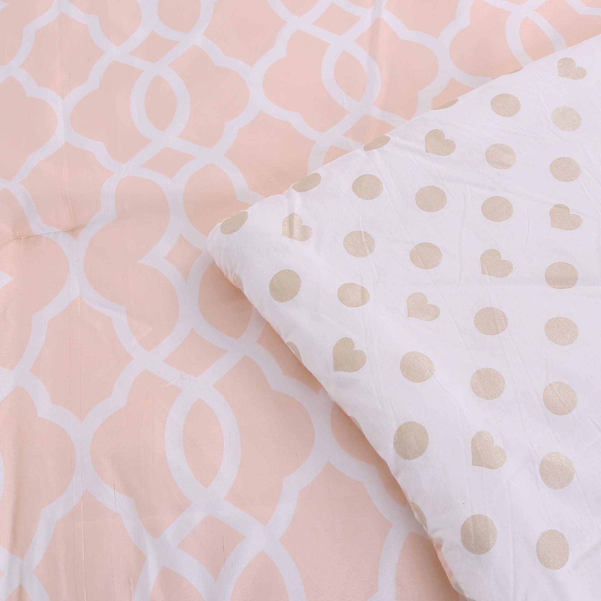 Sweet Timeless 2-Piece Comforter Set - Soft Pink Twin Size Bedding for Girls & Teens - Perfect for Cozy Bedrooms, Dorm Rooms & Guest Rooms