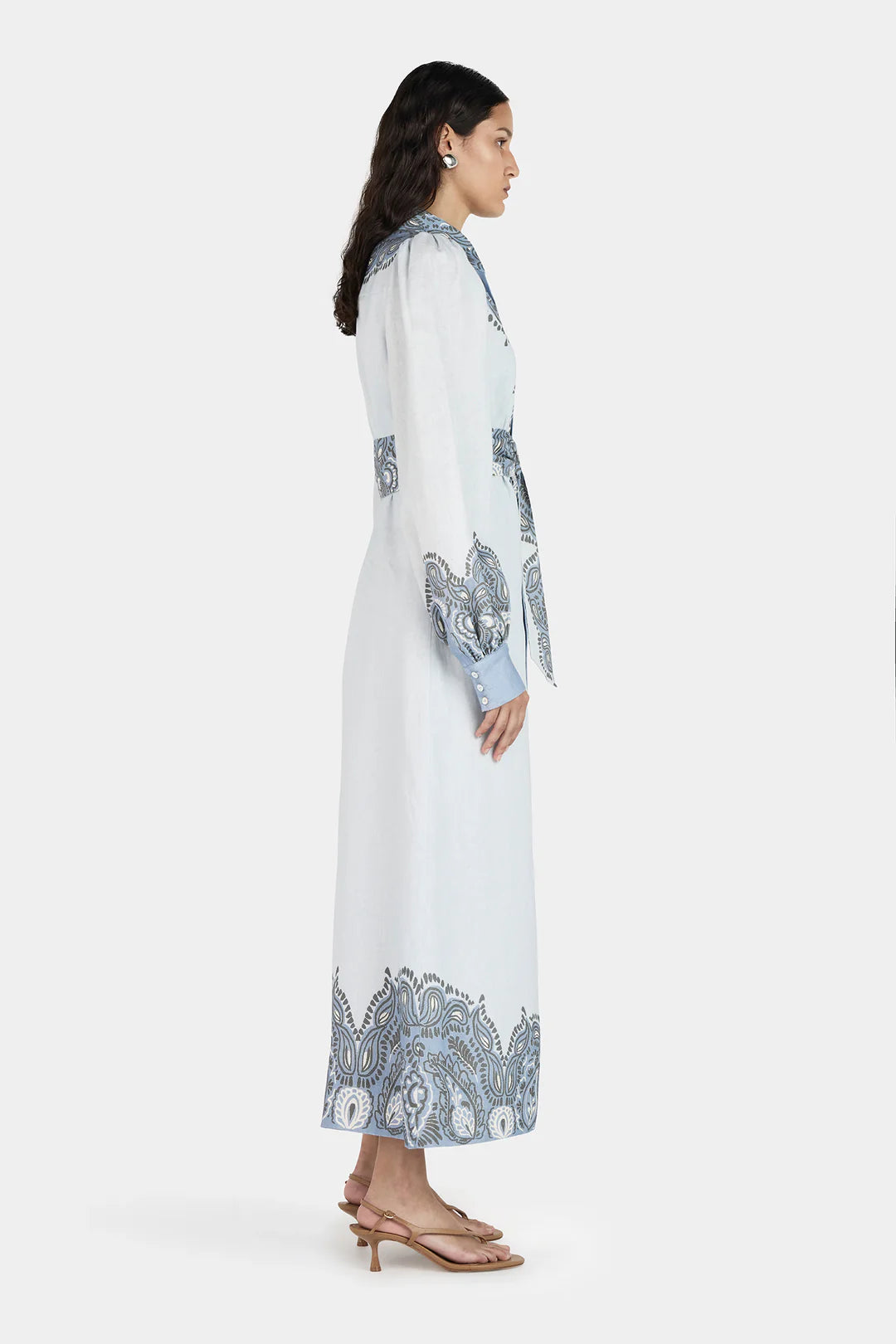 ESME Women's Bluebird Shirt Dress - Casual & Elegant Style for Work, Office, and Everyday Wear