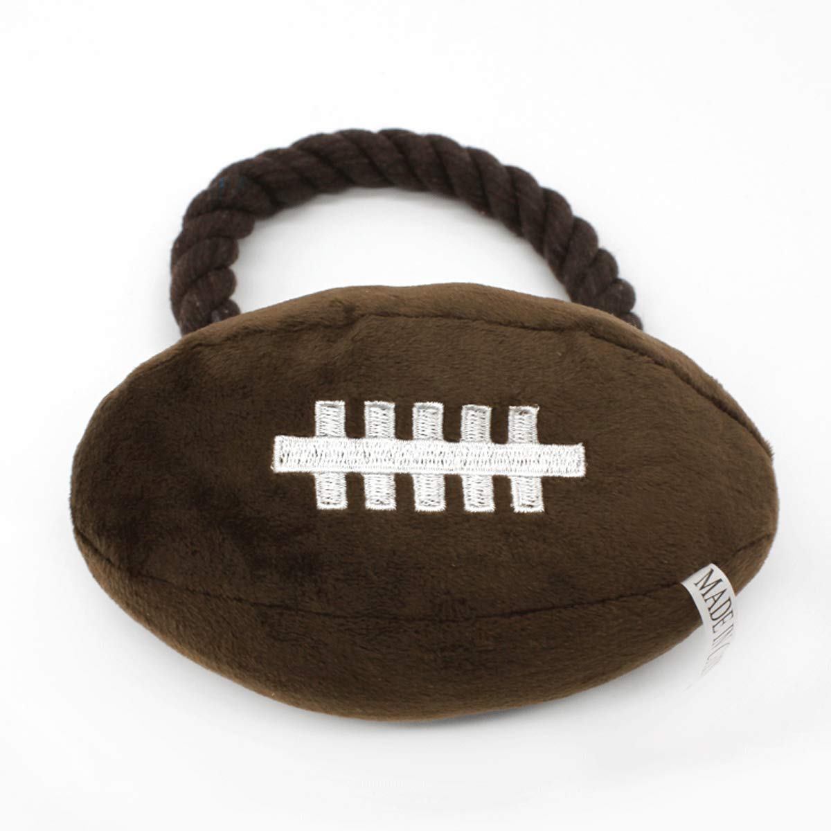 Soft Plush Sports Ball Dog Toy - Squeaky Chew Toy for Pets (Soccer Ball Design) - Perfect for Playtime, Training & Interactive Fun