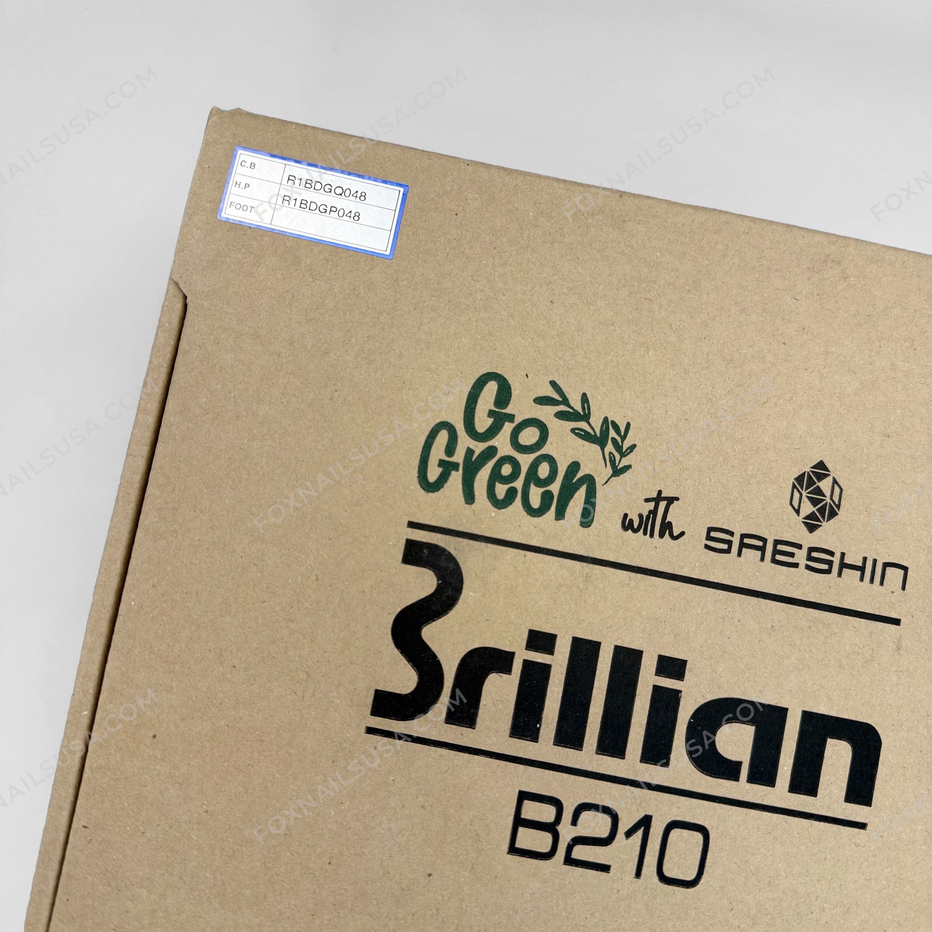 Saeshin Brillian B210 & H350 Professional Nail Drill Set - 35,000 RPM High Speed for Manicure & Pedicure - Perfect for Salon, Home Use & Nail Art Enthusiasts