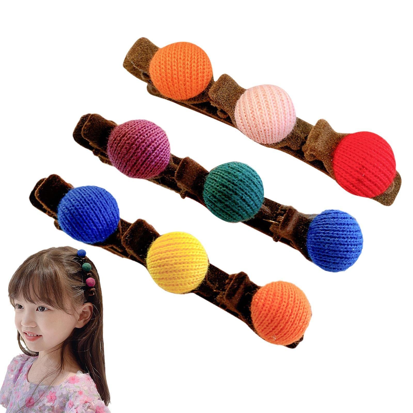 ESBANT 1pc Elegant Children's Hair Clip Set - Braid Hairpins, Bangs Holders, Barrettes & Hair Ties for Girls | Sweet Hair Accessories for School, Parties & Daily Styling