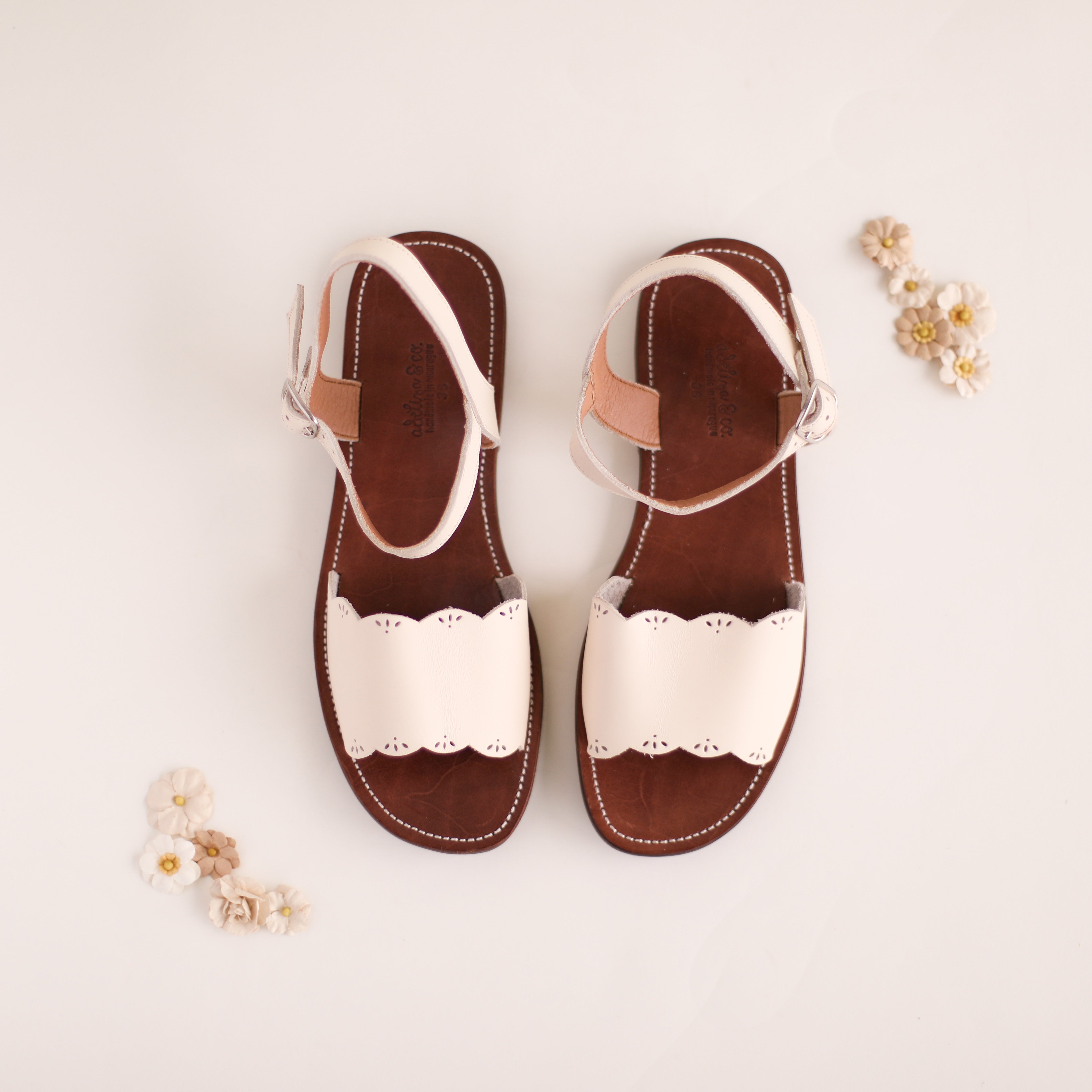 Bella Women's Genuine Leather Sandals - Comfortable & Stylish Summer Footwear for Beach, Vacation, and Casual Outings