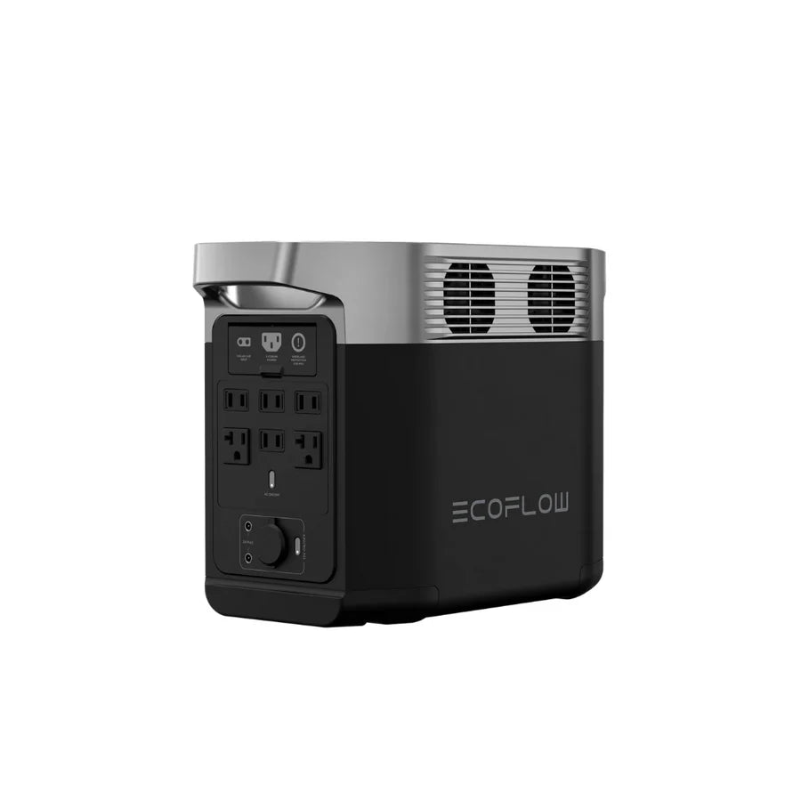 EcoFlow DELTA 2 Portable Power Station with 400W Solar Panel - Off-Grid Power Solution for Camping, RV & Emergency Backup