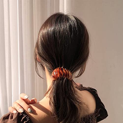 CHIROGRAPHY Fashion Women's Hair Claw Clips - Ponytail Holder, Bird Nest Hair Accessories for Women & Girls (Set of 3) - Perfect for Work, Parties & Everyday Styling