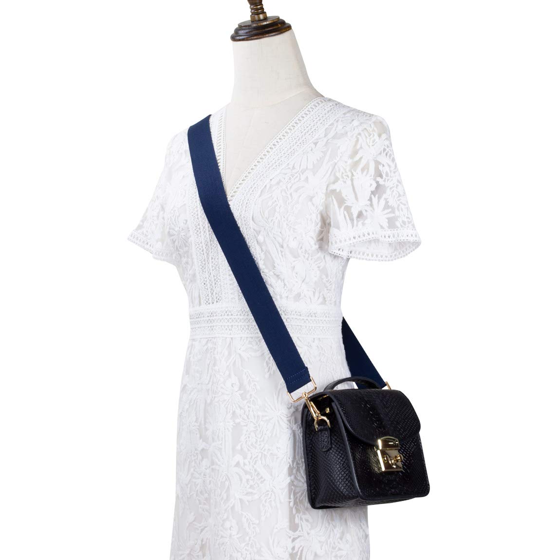 Allzedream Adjustable Crossbody Bag Strap - Soft Replacement Purse Shoulder Strap for Women - Perfect for Travel, Shopping & Everyday Use