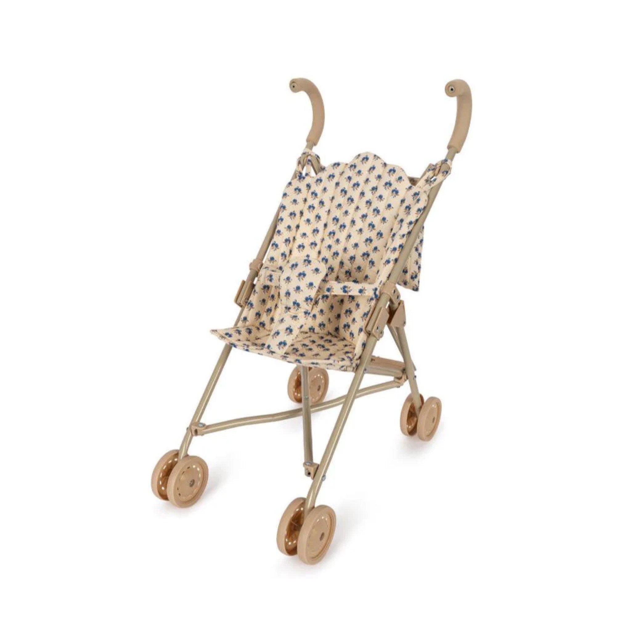 KONGES SLØJD Doll Stroller Toy for Kids - Piccoloblu Baby Stroller for Toddlers | Pretend Play, Role Play, Indoor & Outdoor Fun