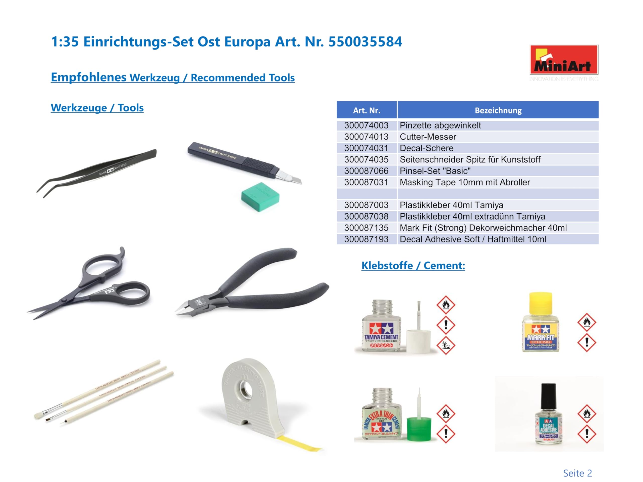 1/35 Scale Mini Art MA35584 Eastern European Household Furniture Model Kit - Tables, Chairs, Tableware & Stove for Diorama, Wargaming & Historical Display