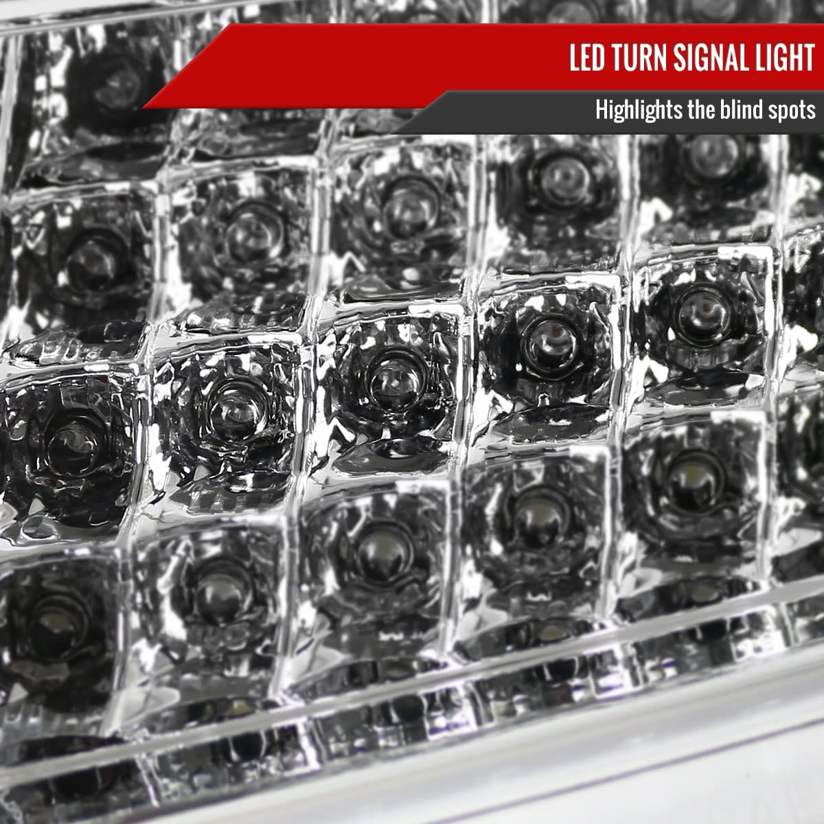 2005-2008 Car LED Tail Lights - Clear Lens, High Visibility, Easy Installation - Perfect for Night Driving & Enhanced Safety