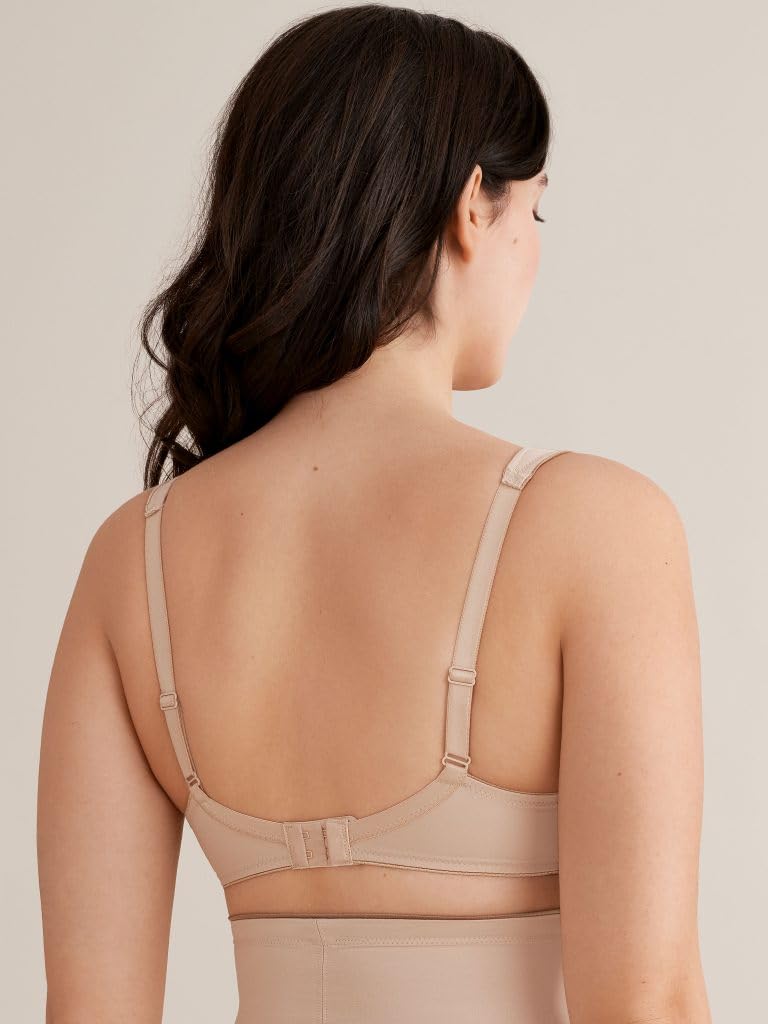 Women's 80622 Soft Touch Molded Underwire Minimizer Bra - Comfortable Full Coverage Support for Everyday Wear & Work