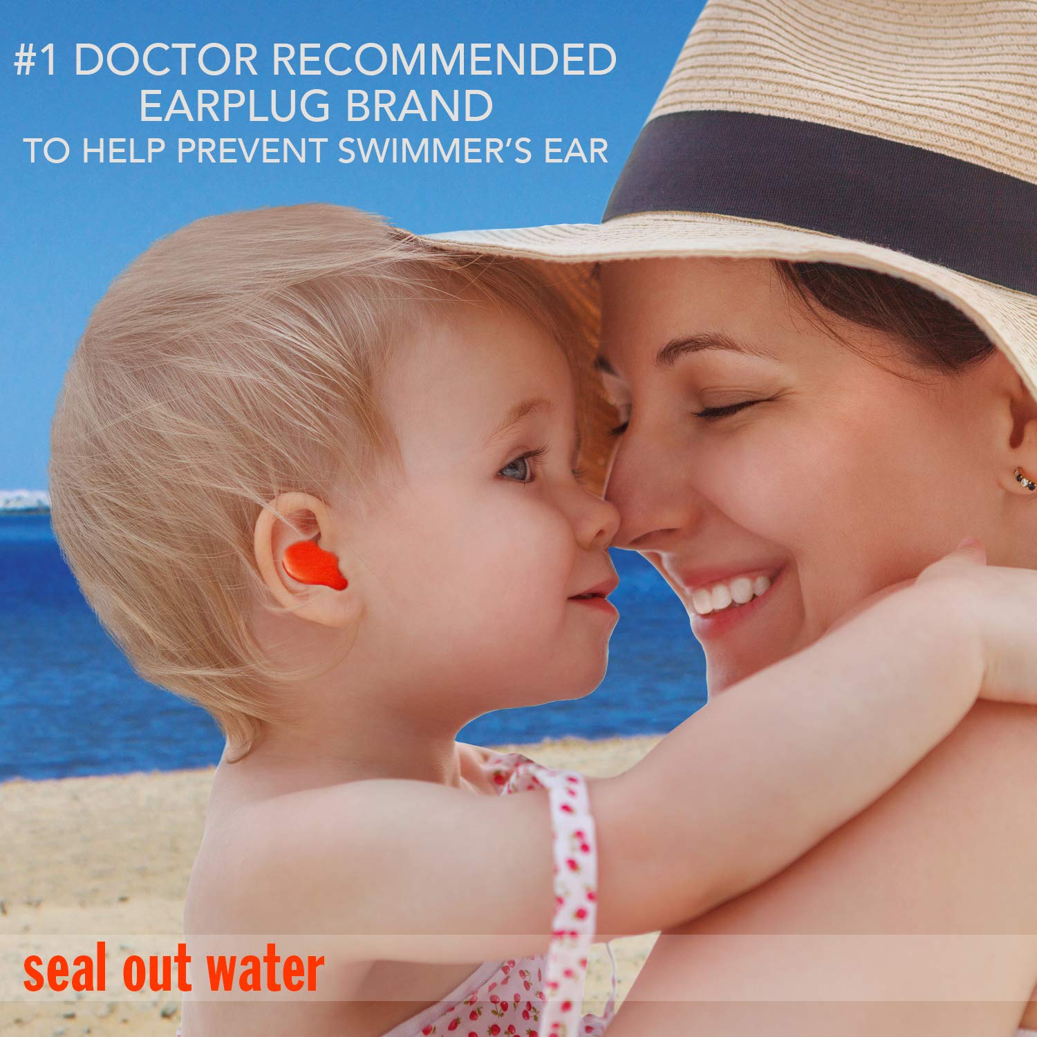 Mack’s Soft Moldable Silicone Putty Earplugs for Kids - 200 Pair Dispenser | Comfortable Small Ear Plugs for Swimming, Bathing, Travel, Concerts & Flying | Noise Reduction, Waterproof & Made in USA | Perfect for Sensitive Ears & Active Lifestyles