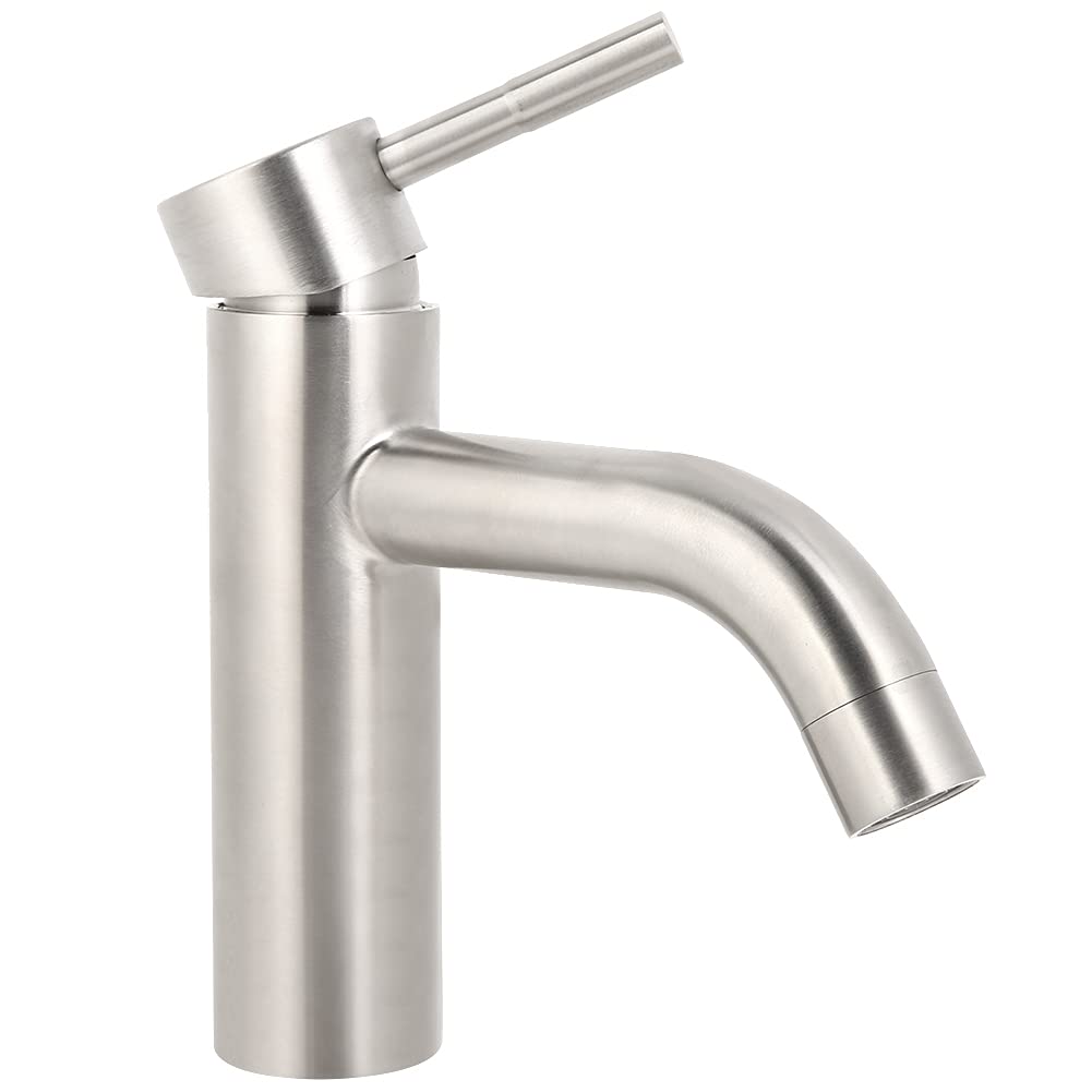 One-Handle Mixer Tap & Basin Faucet for Kitchen & Bathroom, Durable Kitchen Faucet with Accessories, Perfect for Wash Basin and Bathroom Supplies