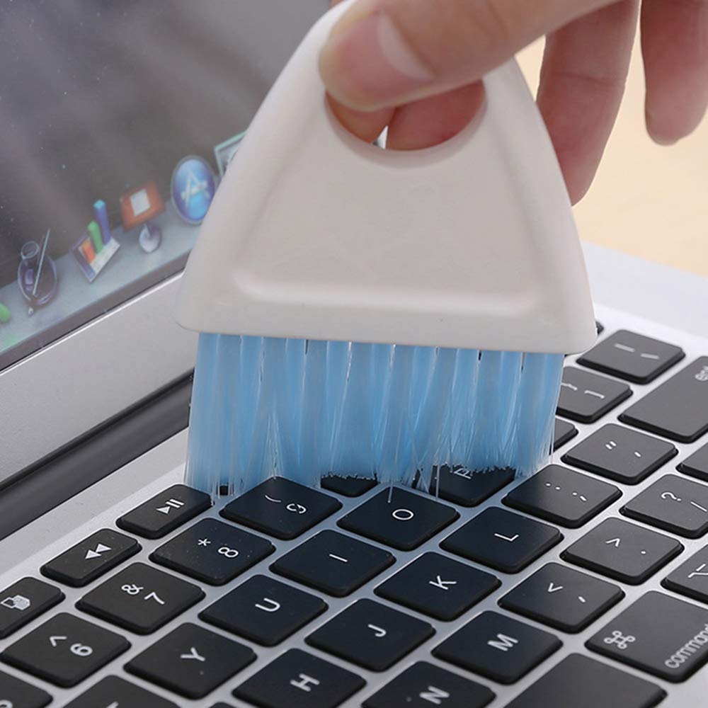 Mini Broom & Dustpan Set - Compact Cleaning Tool for Tables, Countertops, Keyboards & Pet Hair