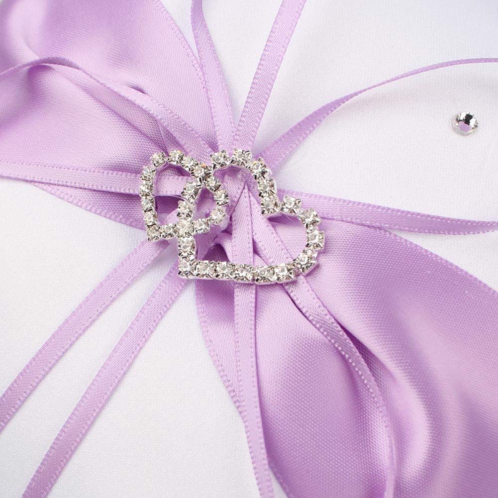 Elegant Light Purple Wedding Accessories Set - Guest Book Pen, Ring Pillow & Flower Girl Basket for Wedding Ceremony, Reception & Bridal Party Favors | Perfect for Bridal Showers, Vow Renewals & Formal Events