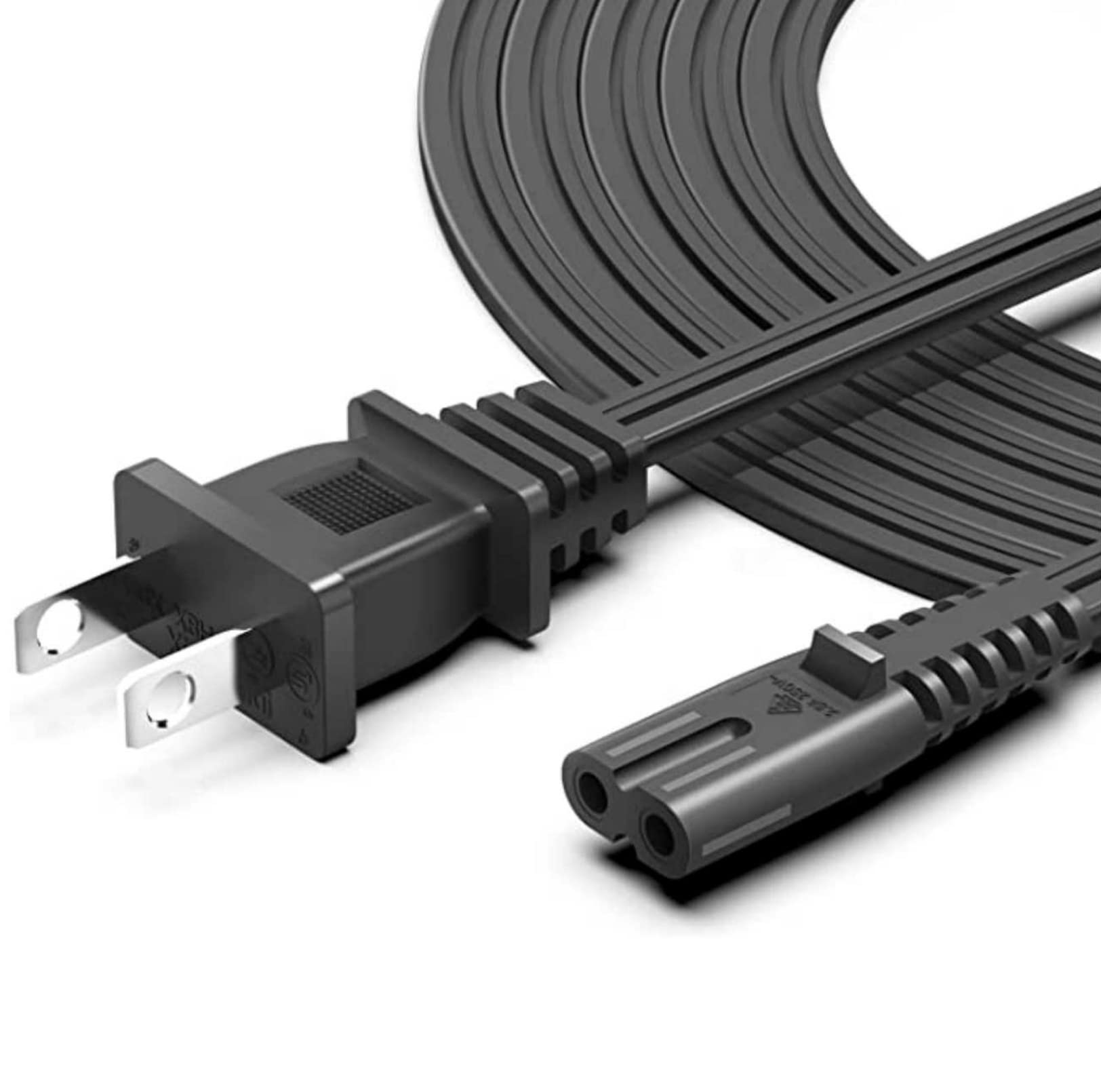 Original AC/DC Adapter Power Supply Cord for HP Photosmart 2710 Printer - Replacement Charger for Home & Office Use