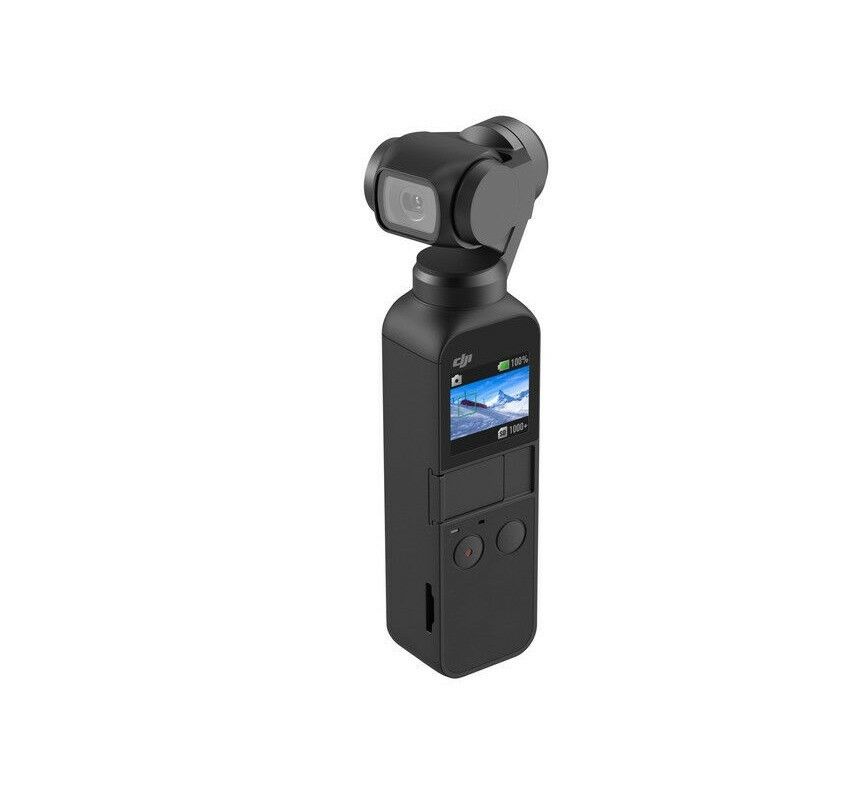 DJI Osmo Pocket 3-Axis Gimbal Stabilizer 4K Camera Vlog Video Creator (Open Box) - Perfect for Travel, Vlogging & Action Shots