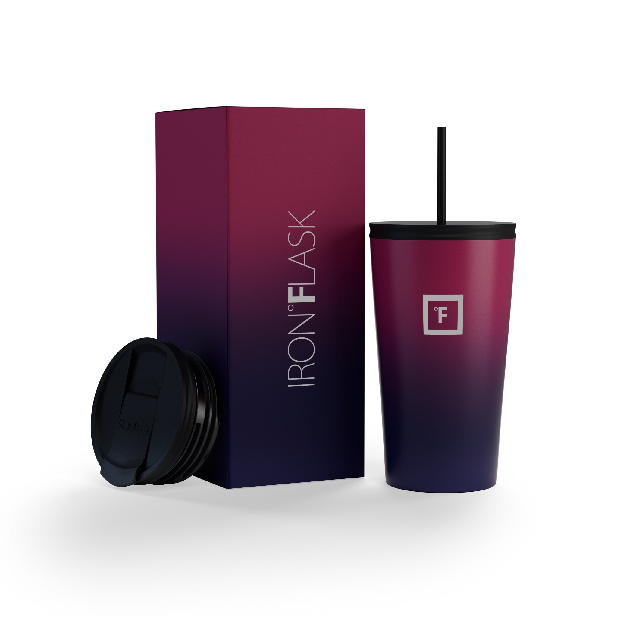 16 Oz Classic Tumbler 2.0 - Insulated Stainless Steel Travel Mug with Lid & Straw - Perfect for Coffee, Tea & Cold Drinks - Ideal for Office, Gym & Outdoor Activities