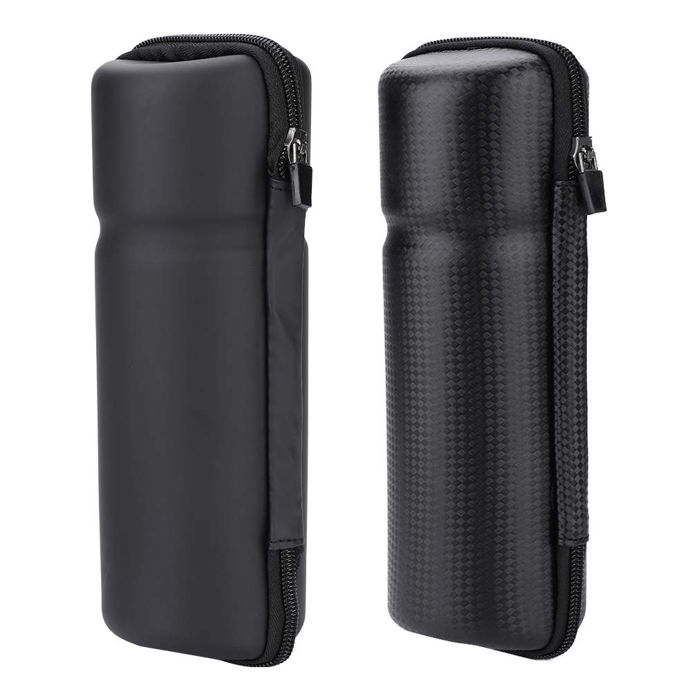 **Waterproof Bike Tool Bottle Cage - Hard Shell Storage Pouch for Mountain & Road Cycling - Carbon Black - Perfect for On-the-Go Repairs & Gear Storage**