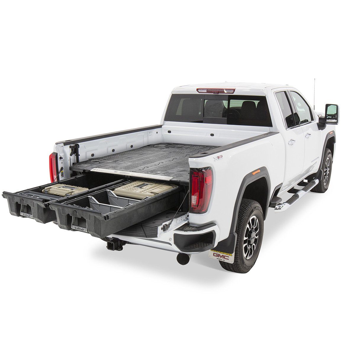 2023 Chevy/GMC 2500/3500 Truck Bed Storage System - Heavy Duty Organizer for Tools & Gear | Perfect for Camping, Work Sites & Off-Road Adventures