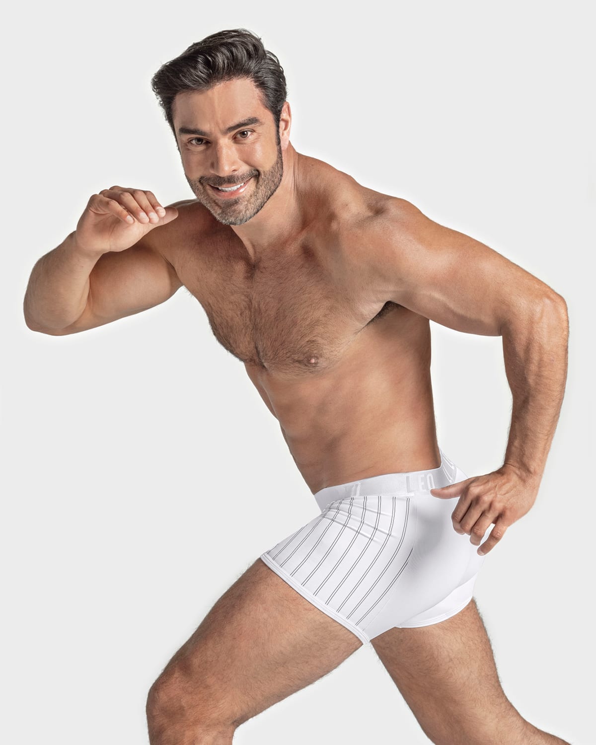 3 Pack Perfect Fit Trunk Underwear for Men with Contrast Stitching - Soft Cotton Boxer Briefs for Everyday Comfort, Workout & Lounge