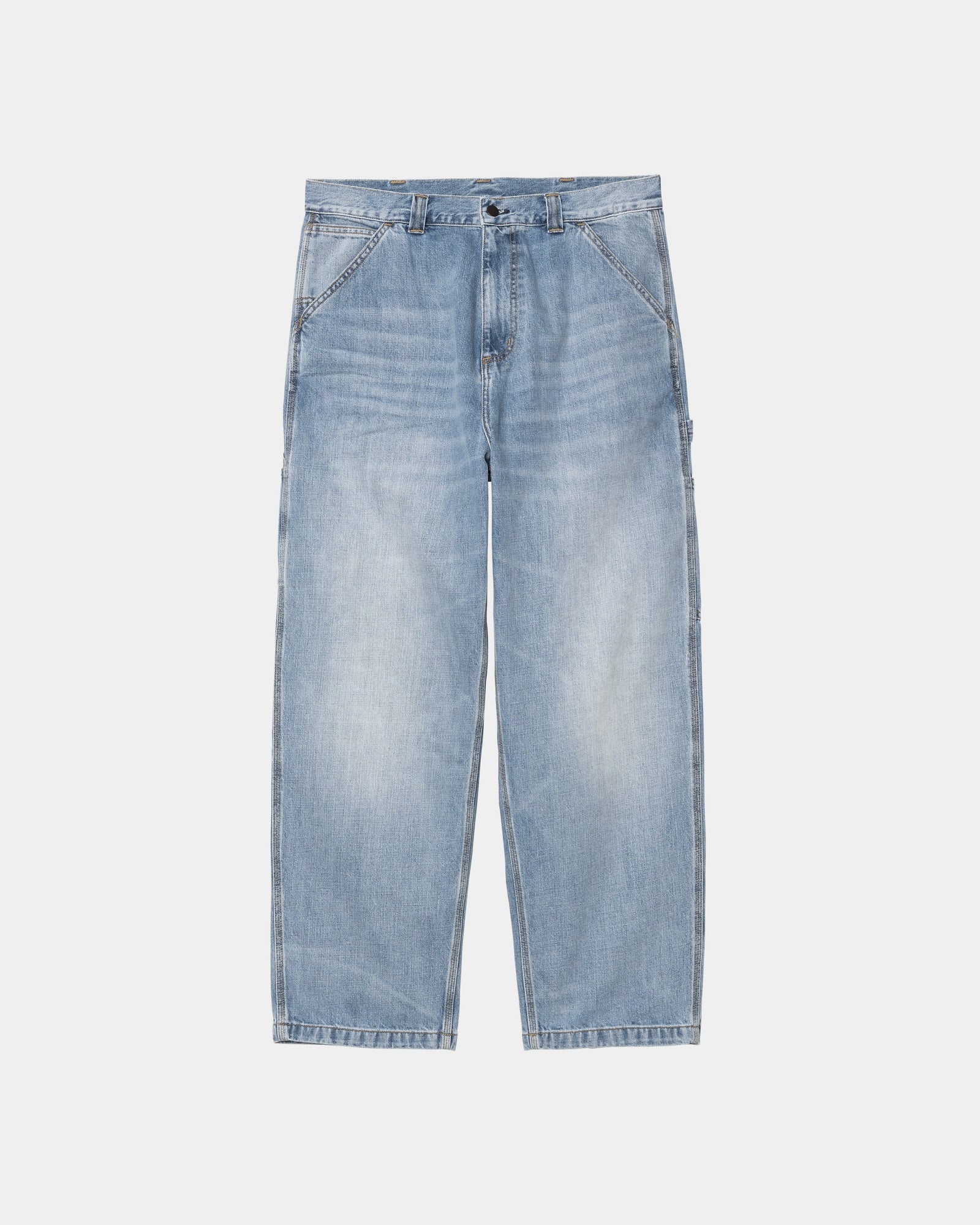 OG Single Knee Denim Pants - Burst Washed Blue | Durable & Stylish Jeans for Men | Perfect for Casual Wear, Work & Outdoor Activities