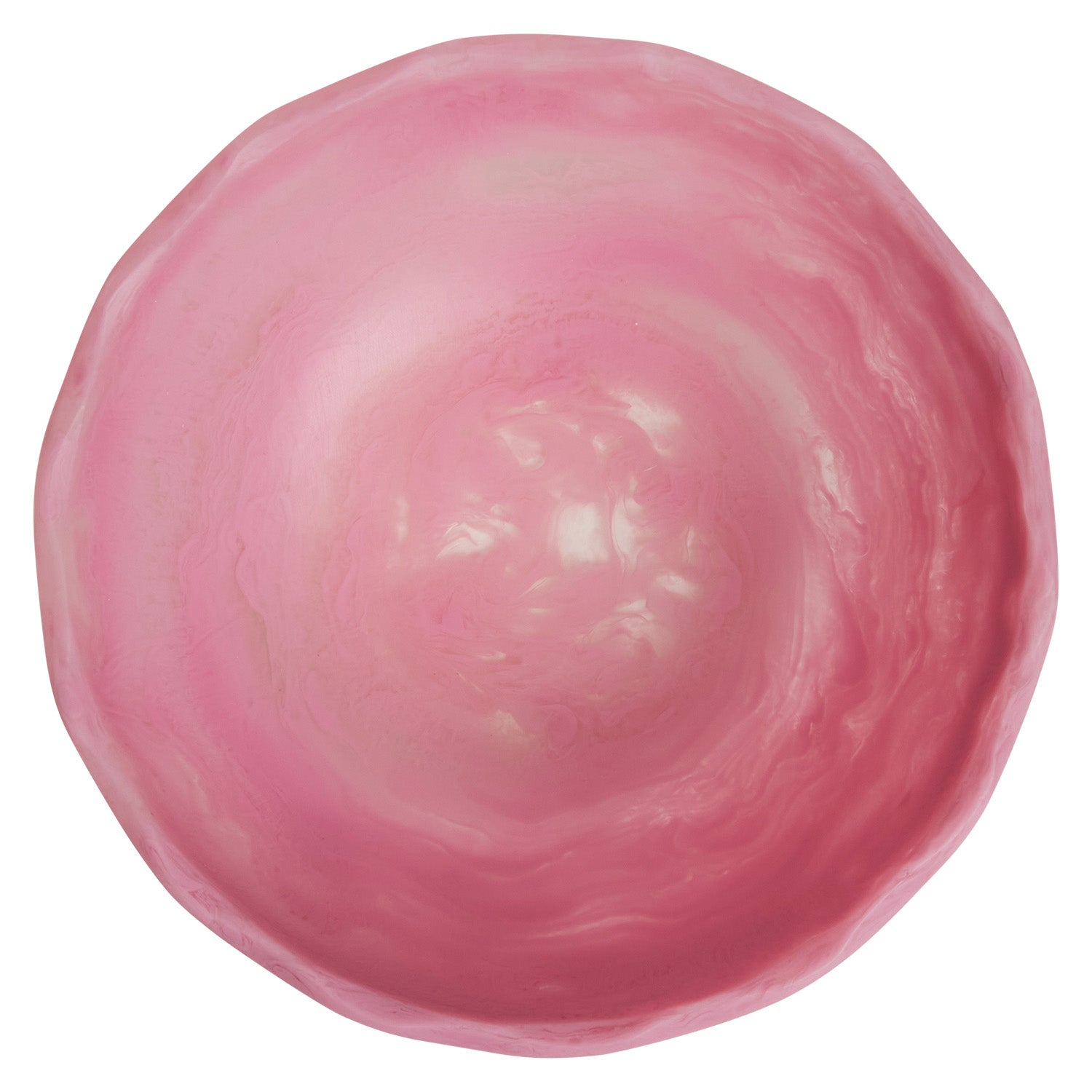 Sloane Bowl - Premium Ceramic Serving Bowl in Fuchsia Pink - Perfect for Salads, Pasta, Soup & Entertaining