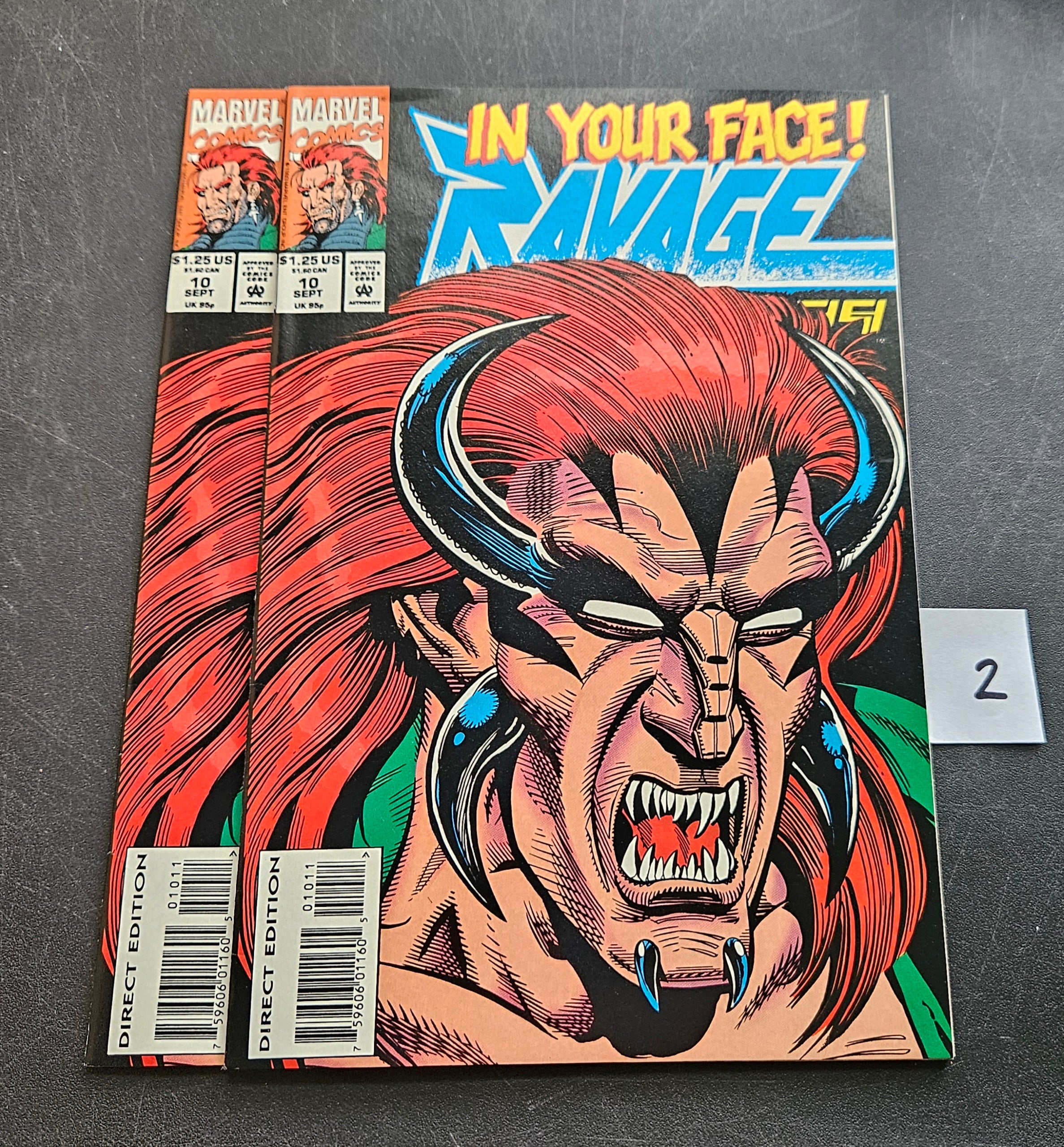 Ravage 2099 #10 - In Your Face! Marvel Comic Book September 1993 | Collectible Vintage Superhero Comic for Fans & Collectors