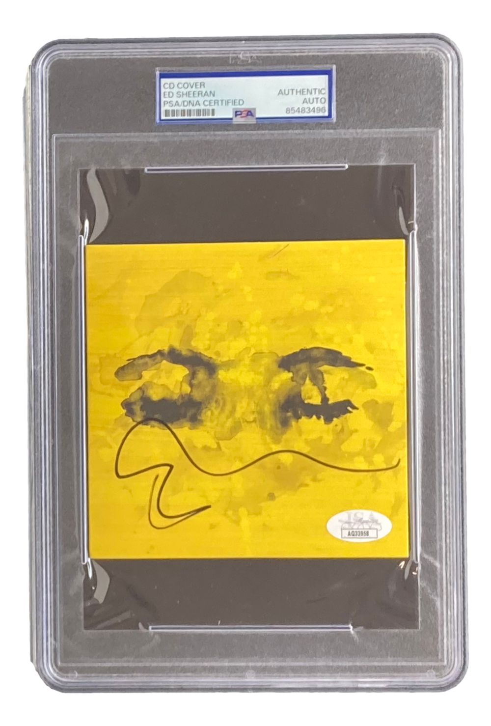 Ed Sheeran Signed Eyes Closed CD Booklet PSA Certified - Limited Edition Collectible for Music Fans & Memorabilia Display
