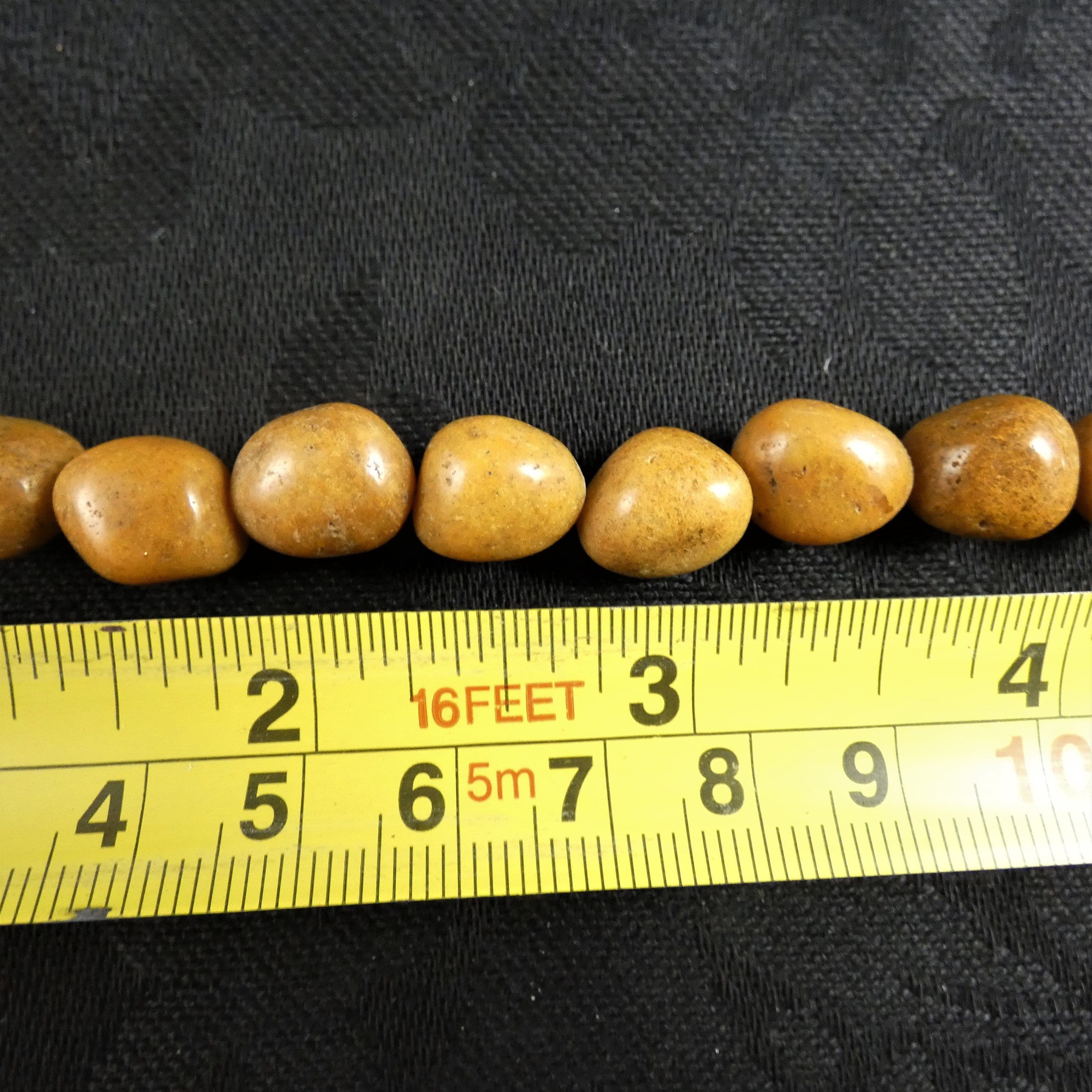 Natural Brown Jasper Bead Strands - 16 Inch Nugget Gemstone Beads for Jewelry Making, DIY Bracelets & Necklaces - Healing Crystal Beads for Meditation & Spiritual Gifts